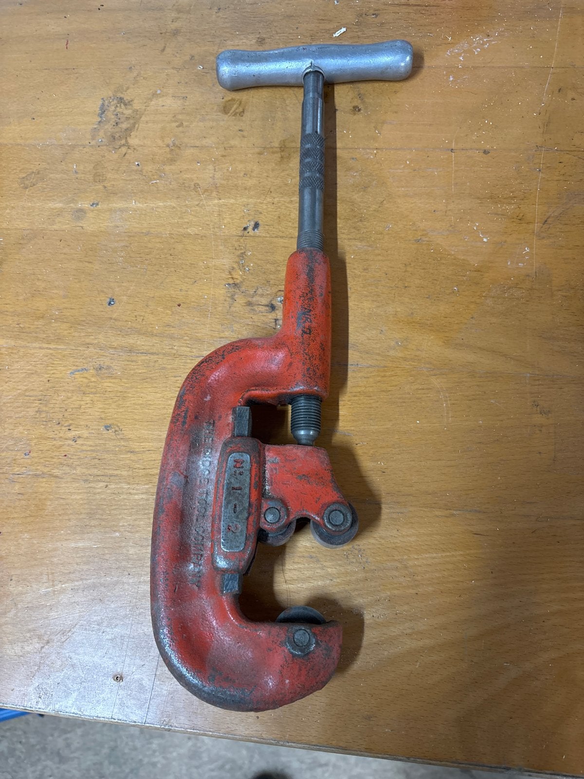Ridgid pijpsnijder No. 1-2 - Gebruikt, Ophalen, Gebruikt, Snijgereedschap, Ridgid