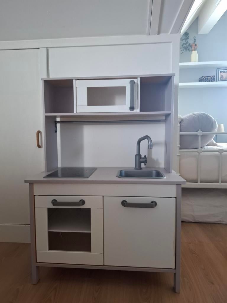 Ikea kinderkeuken DUKTIG met toebehoren, Witgoed en Apparatuur, Ventilatoren, Gebruikt, Plafondventilator, Ophalen