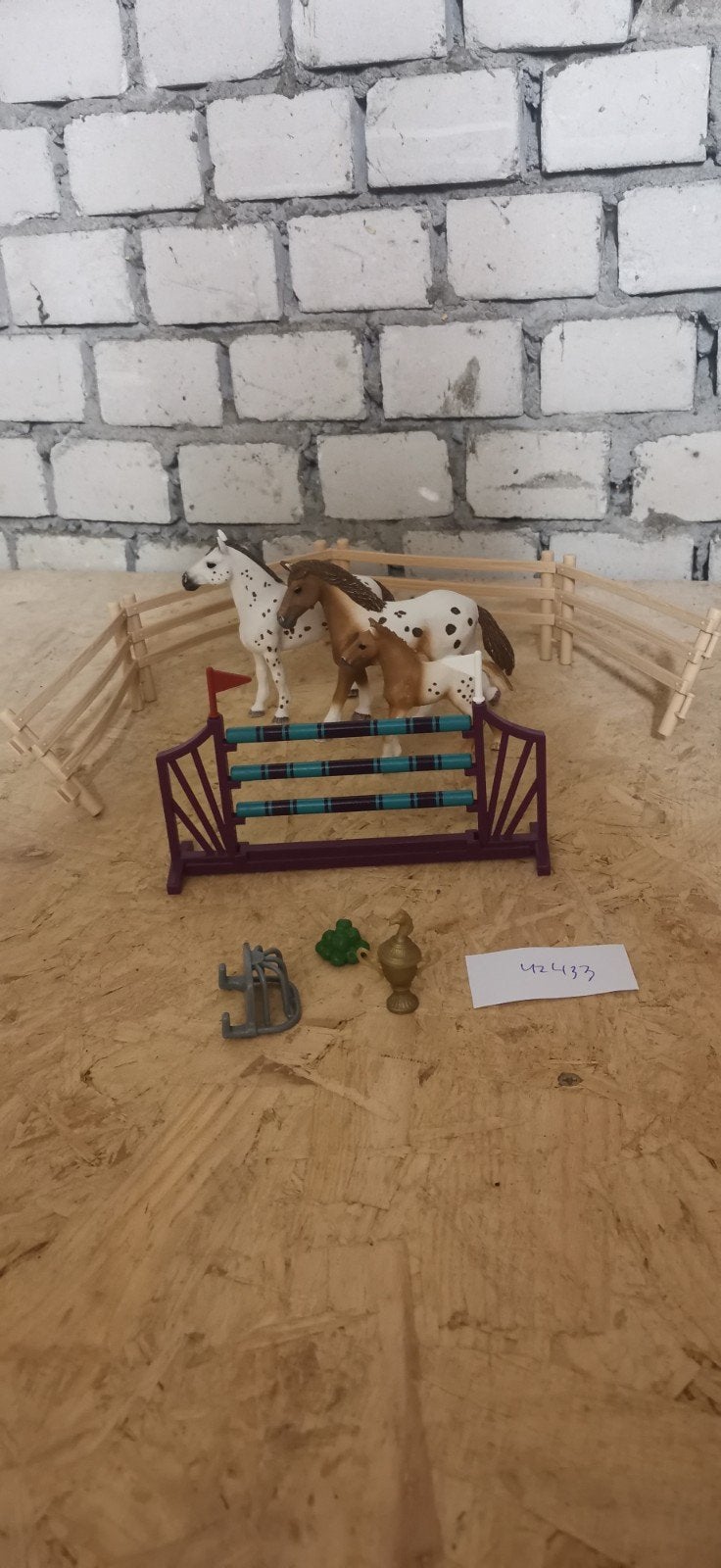 Schleich Horse Club 42433 – Lisa's Toernooitraining, Ophalen of Verzenden, Zo goed als nieuw