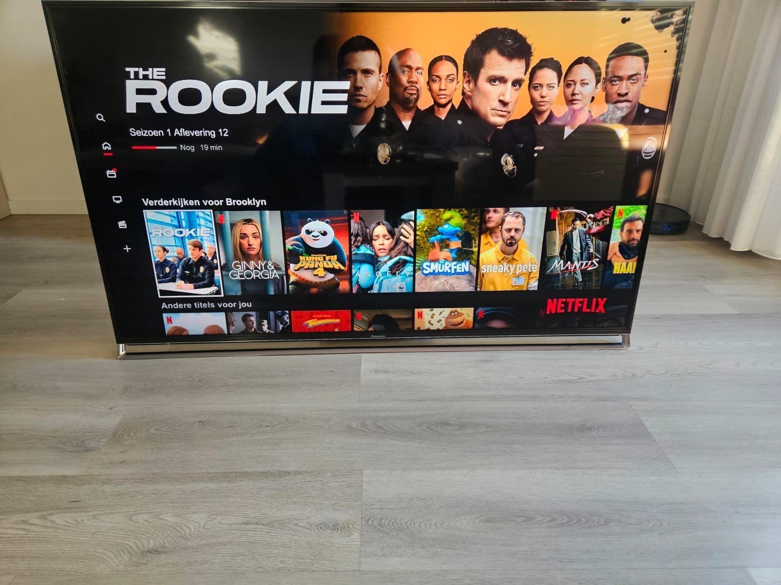 Gigantische 65 inch Panasonic 4K ultra HD 3D smart led tv, Ophalen, LED, Panasonic, Zo goed als nieuw