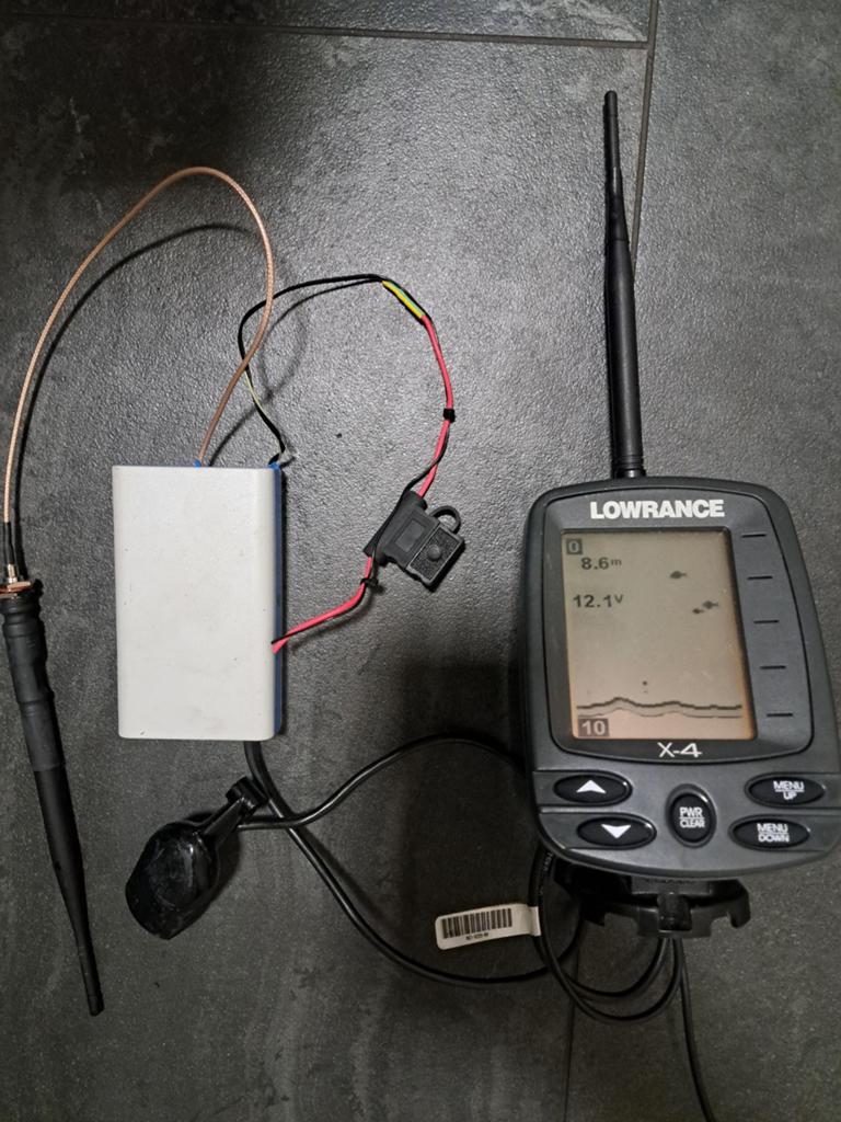 Lowrance X4 Voerboot ready, Ophalen of Verzenden, Gebruikt, Overige typen