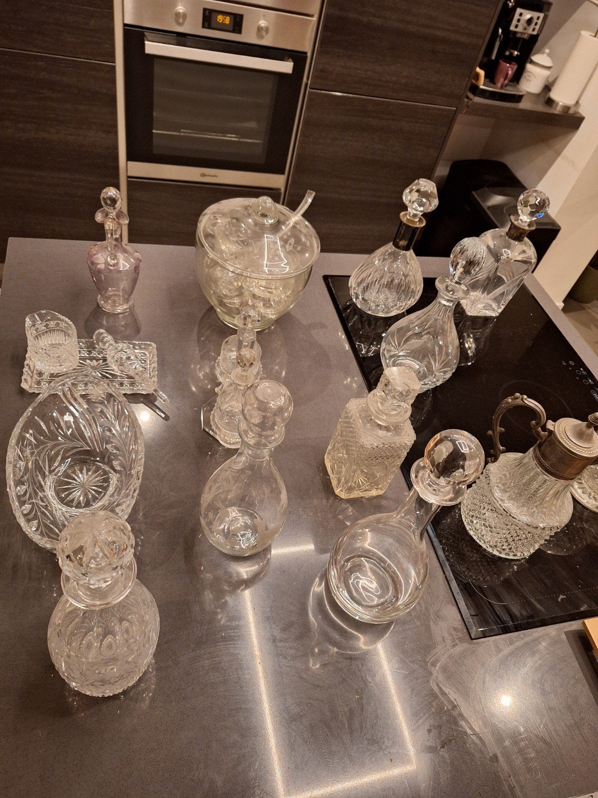 Set van 6 Bohemia Crystal Brandy Glazen Adele 250ml, Ophalen