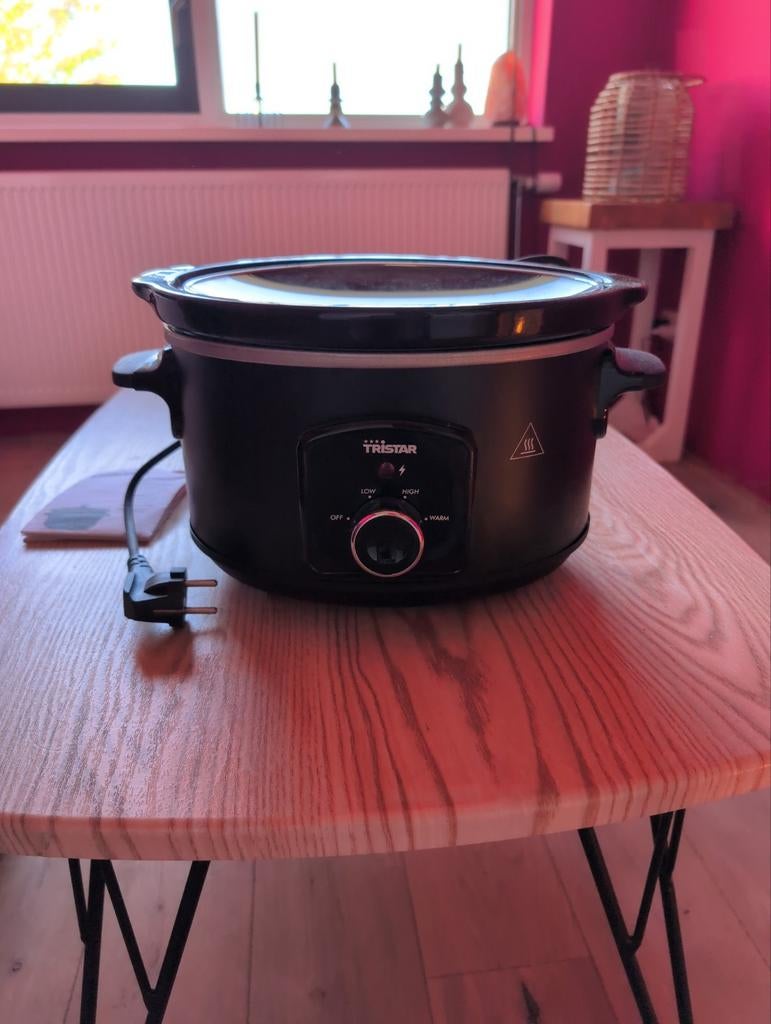 Tristar Slowcooker - Zo goed als nieuw, Witgoed en Apparatuur, Slowcookers, Ophalen of Verzenden, Zo goed als nieuw