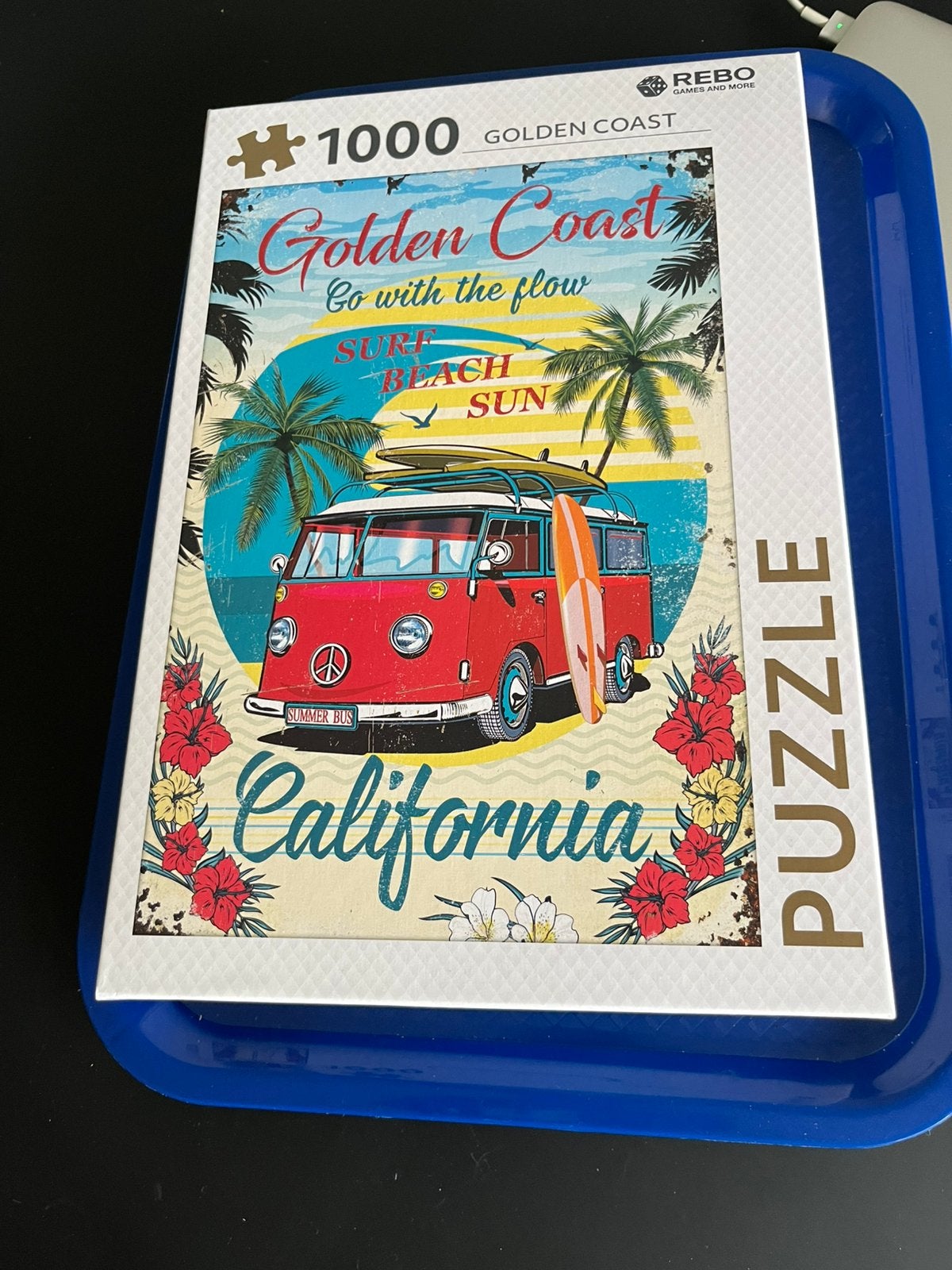 Golden coast legpuzzel puzzel, Ophalen of Verzenden, 500 t/m 1500 stukjes, Zo goed als nieuw