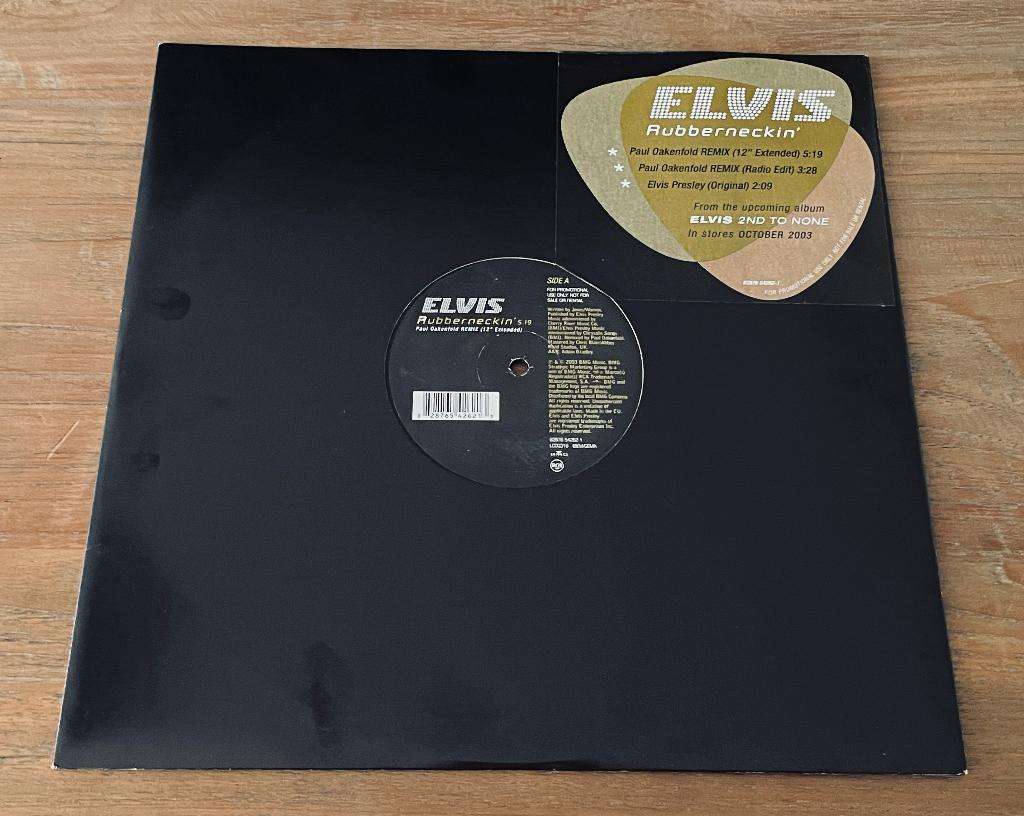 Elvis Presley - Rubberneckin' - 12" Promo Single - 2003, Limited edition, Verzenden, Zo goed als nieuw, 12 inch