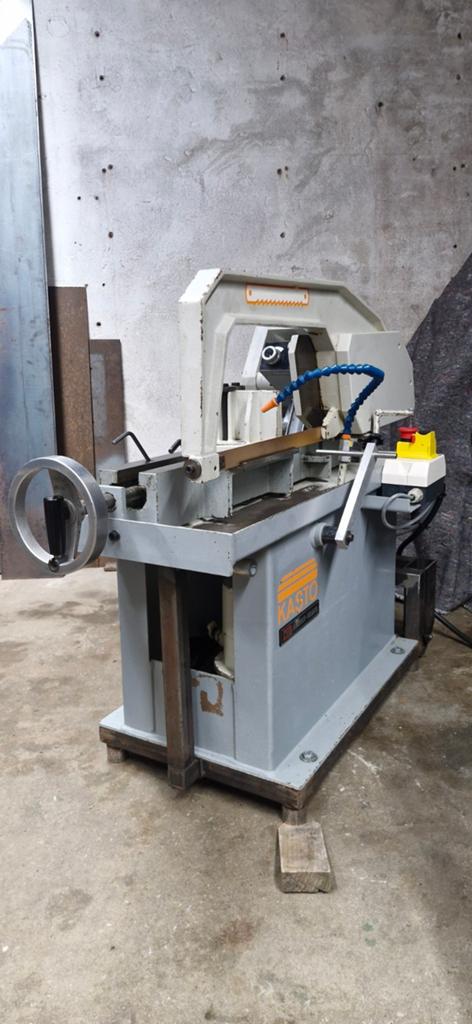 KASTO HBS 210/240 Beugelzaag+ Verrijdbaar Onderstel, Doe-het-zelf en Verbouw, Gereedschap | Zaagmachines, Ophalen, 70 mm of meer