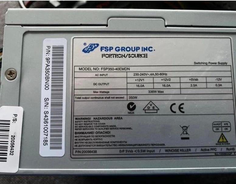 FSP350-40EMDN PC Voeding, Ophalen of Verzenden