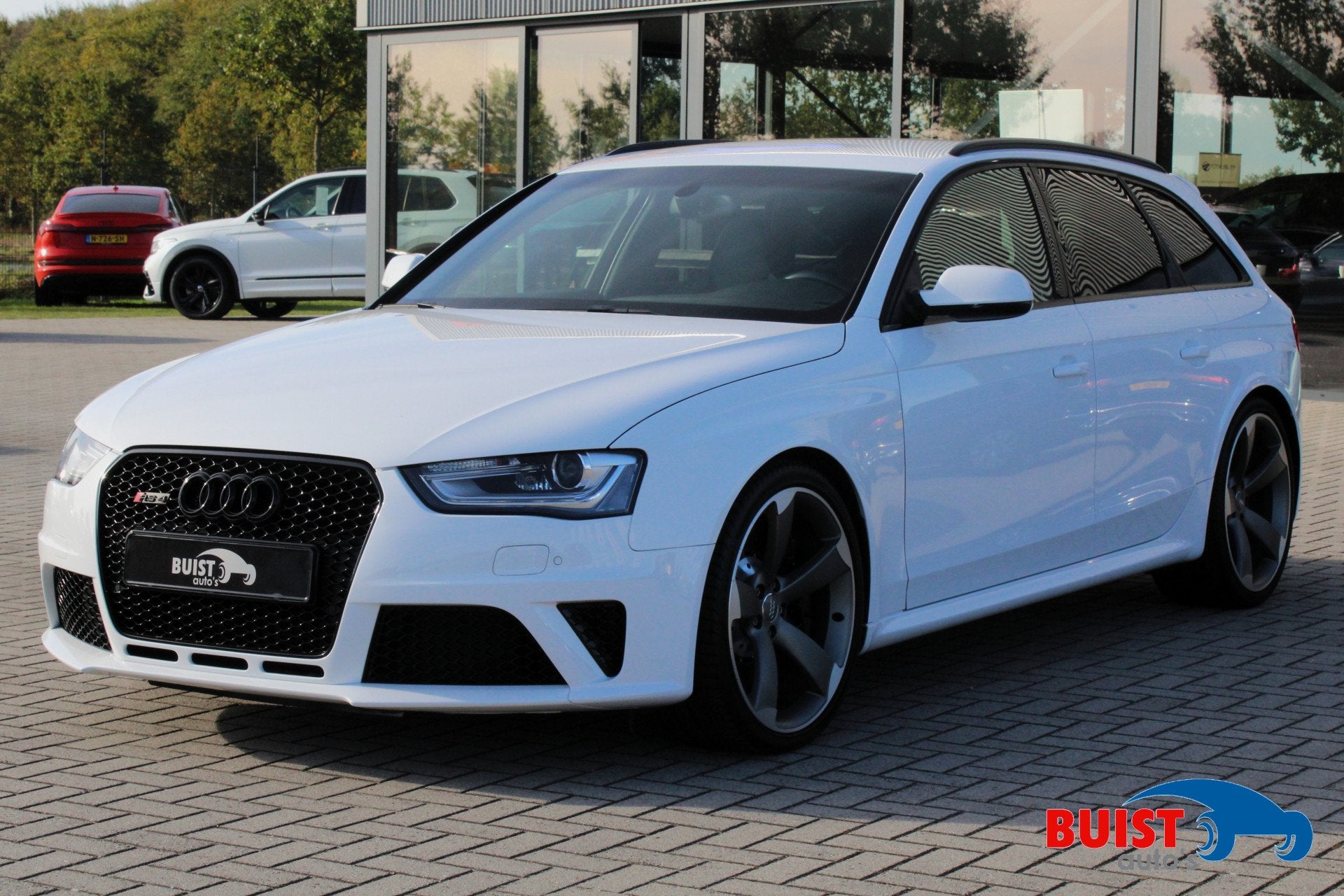 Audi RS4 Avant 4.2 FSI quattro KUIPSTOELEN MILLTEK B&O, Auto's, Audi, Automaat, Gebruikt, 1770 kg, 451 pk