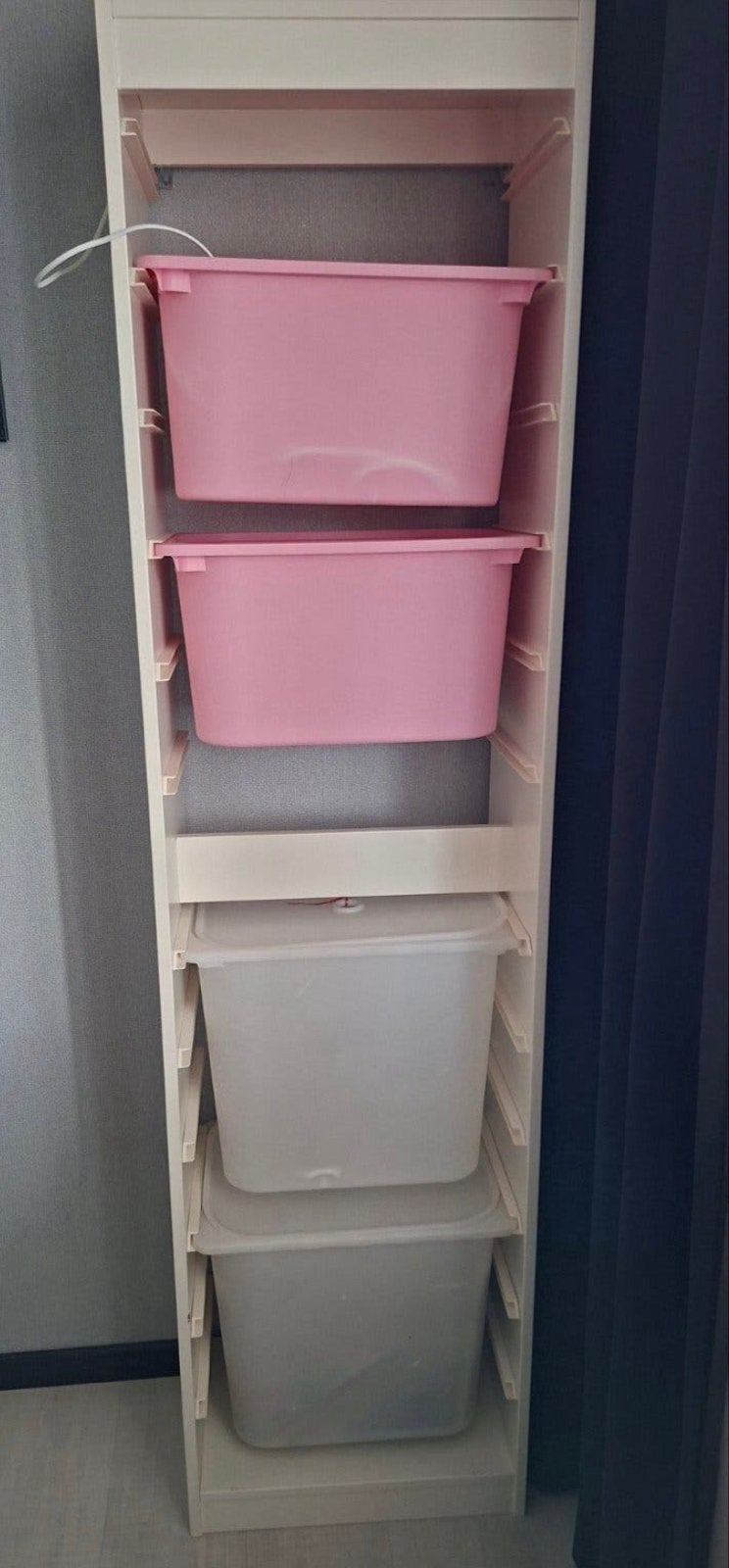 IKEA Trofast kast - exclusief bakken - Lelystad, Gebruikt, 105 cm of meer, Ophalen of Verzenden, Minder dan 50 cm