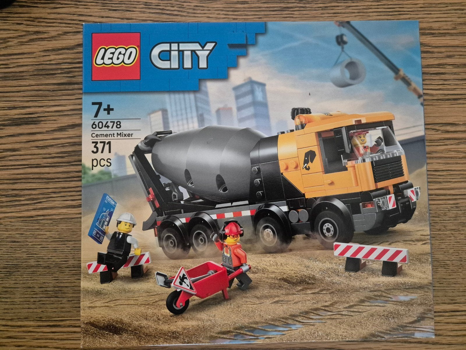 LEGO City - 60478 Betonmixer, City, Lego, Ophalen of Verzenden, Zo goed als nieuw