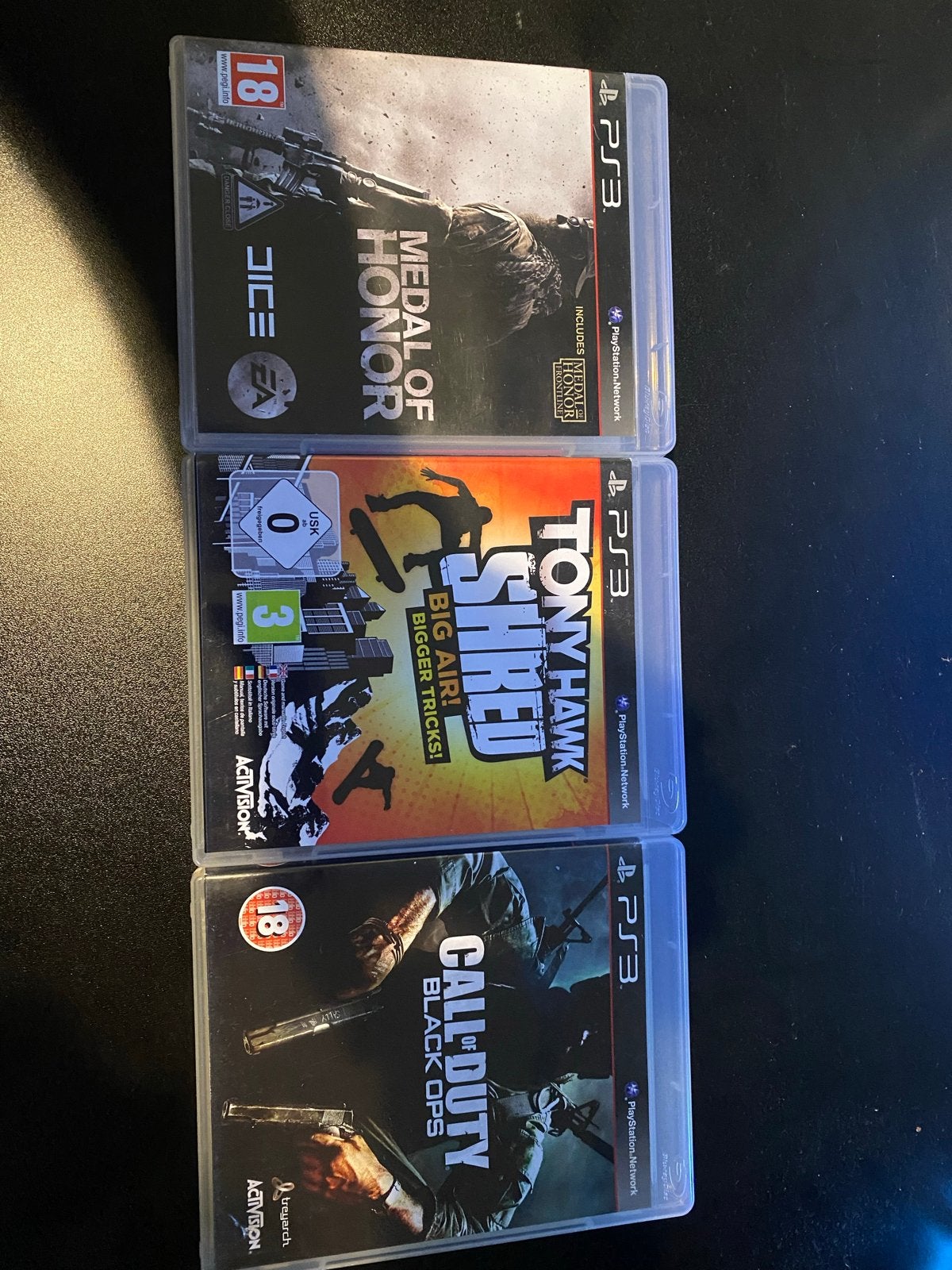 PS3 Games: Call of Duty, Medal of Honor, Tony Hawk, Online, Gebruikt, Vanaf 18 jaar, Shooter