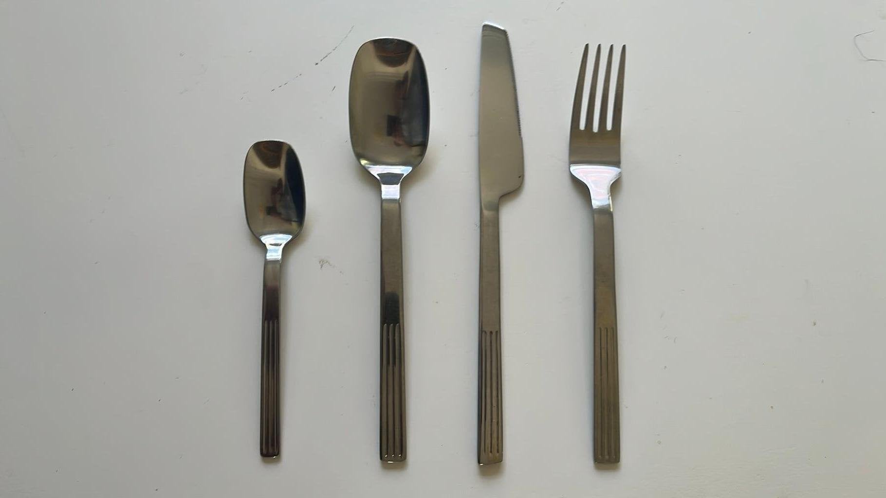Zeldzaam Vintage IKEA Justera Bestekset – Design –jaren  90), Ophalen, Bestekset, IKEA, Zo goed als nieuw
