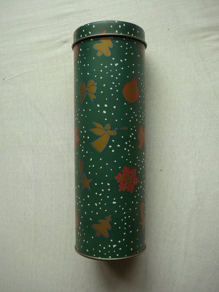 blik met kerstafbeelding, Diversen, Kerst, Ophalen of Verzenden