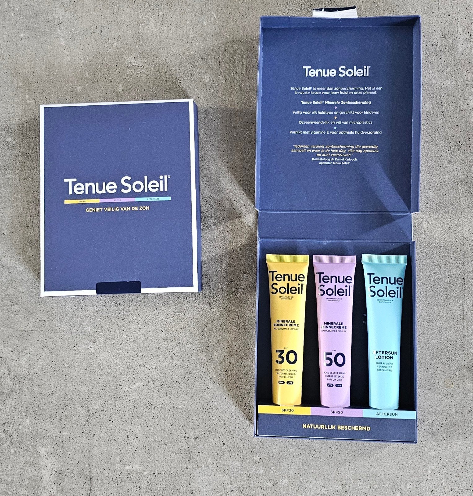 2x Tenue Soleil Minerale Zonnecrème & Aftersun Set, Sieraden, Tassen en Uiterlijk, Uiterlijk | Lichaamsverzorging, Ophalen of Verzenden