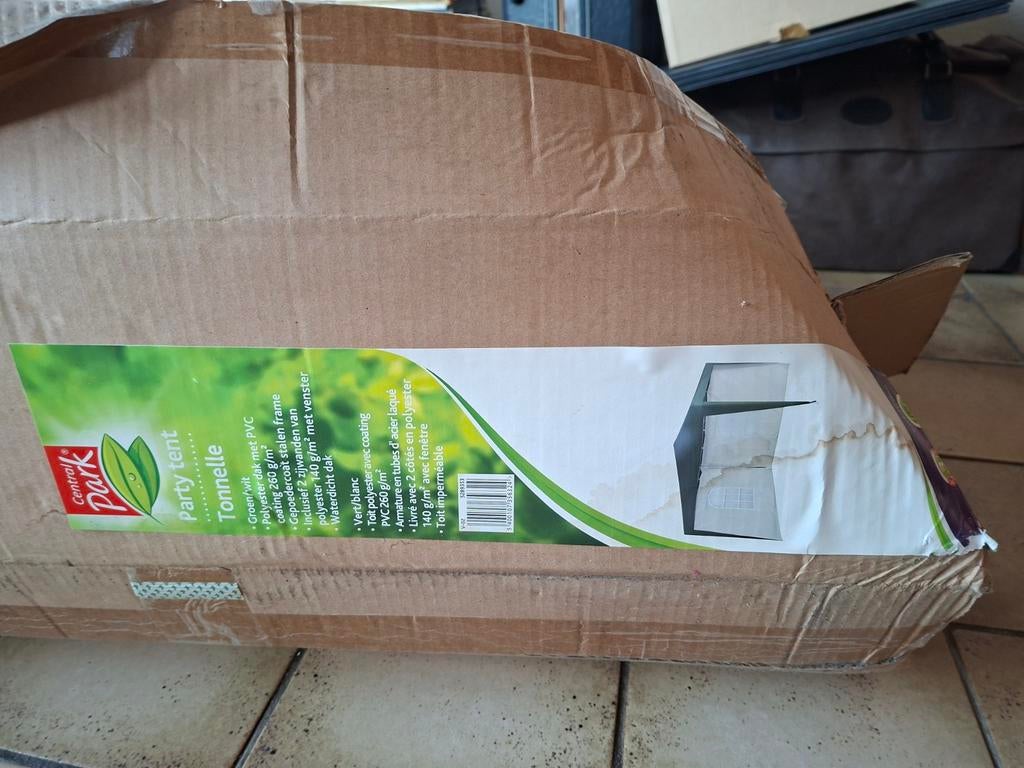 Central Park Partytent Tonelle - Nieuw in doos, Tuin en Terras, Ophalen, Partytent, Minder dan 4 meter, Nieuw