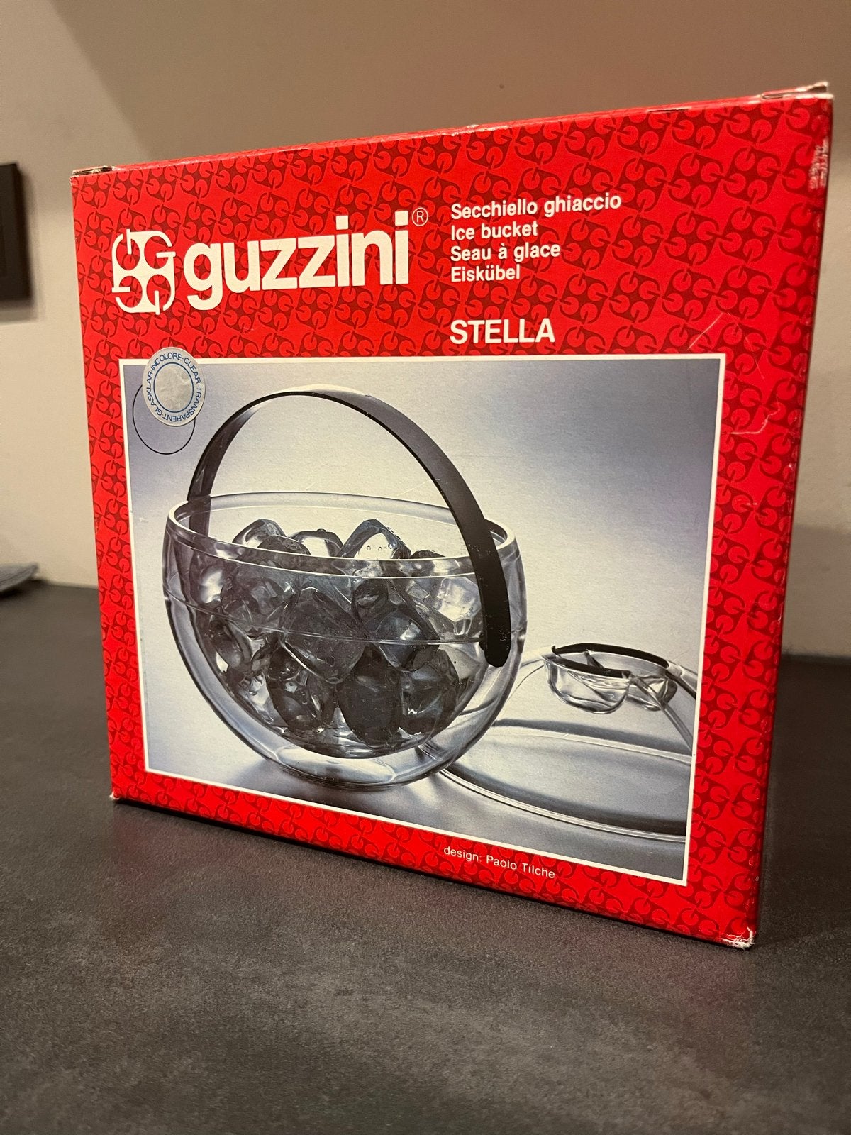 Guzzini Stella IJsemmer - Nieuw in doos - vintage, Ophalen of Verzenden, Huis en Inrichting