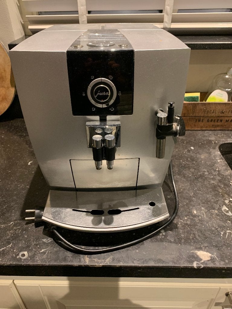 Jura Impressa J5 Wit, Ophalen, Gebruikt, Koffiemachine, Koffiebonen