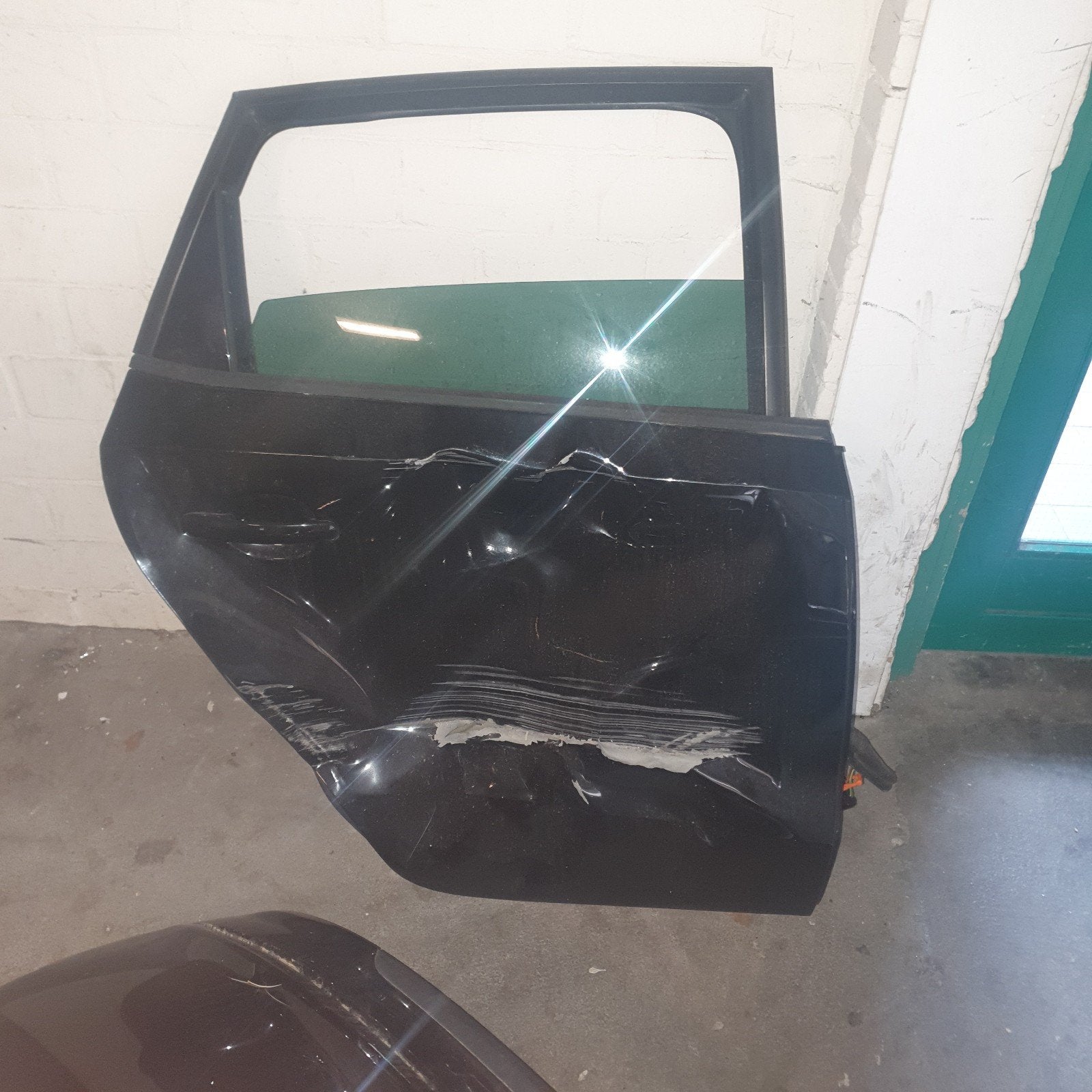 VW Polo Deur met elektrische motor en Achterbumper, Auto-onderdelen, Gebruikt, Ophalen of Verzenden, Achter, Volkswagen