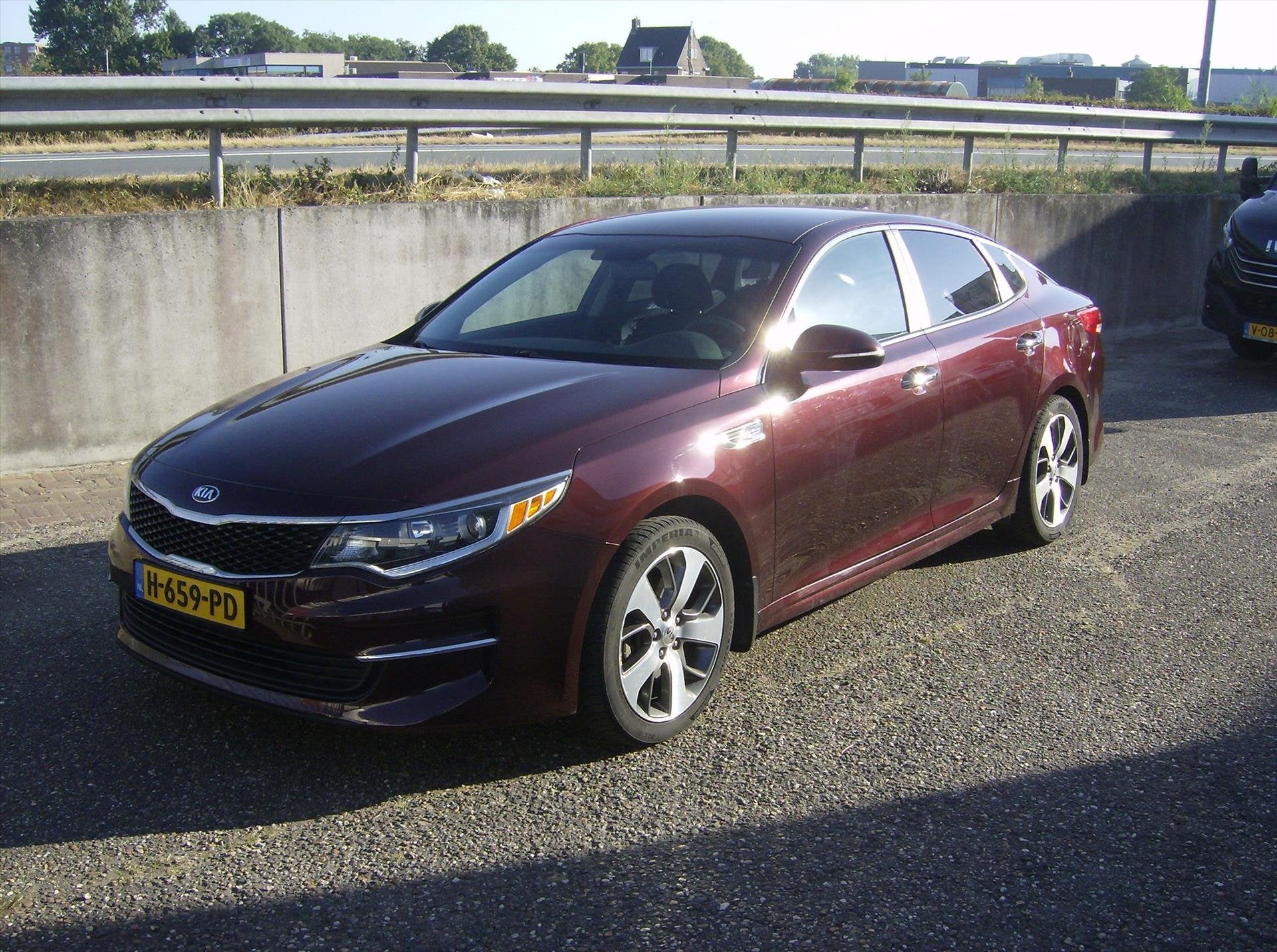 Kia Optima OPTIMA 2.4 Automaat 2016, Auto's, Kia, Automaat, Euro 6, 4 cilinders, Bruin
