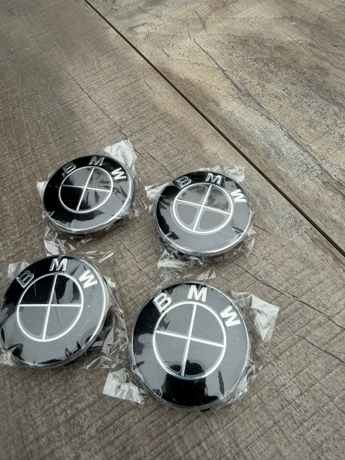 Nieuwe BMW naafdoppen / wieldoppen (set van 4), Ophalen of Verzenden, Nieuw