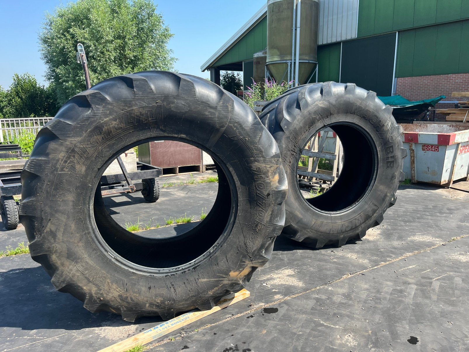 Michelin banden 710/70 R38 - Tractorbanden, Gebruikt, Overige, Overige maten, Band(en)