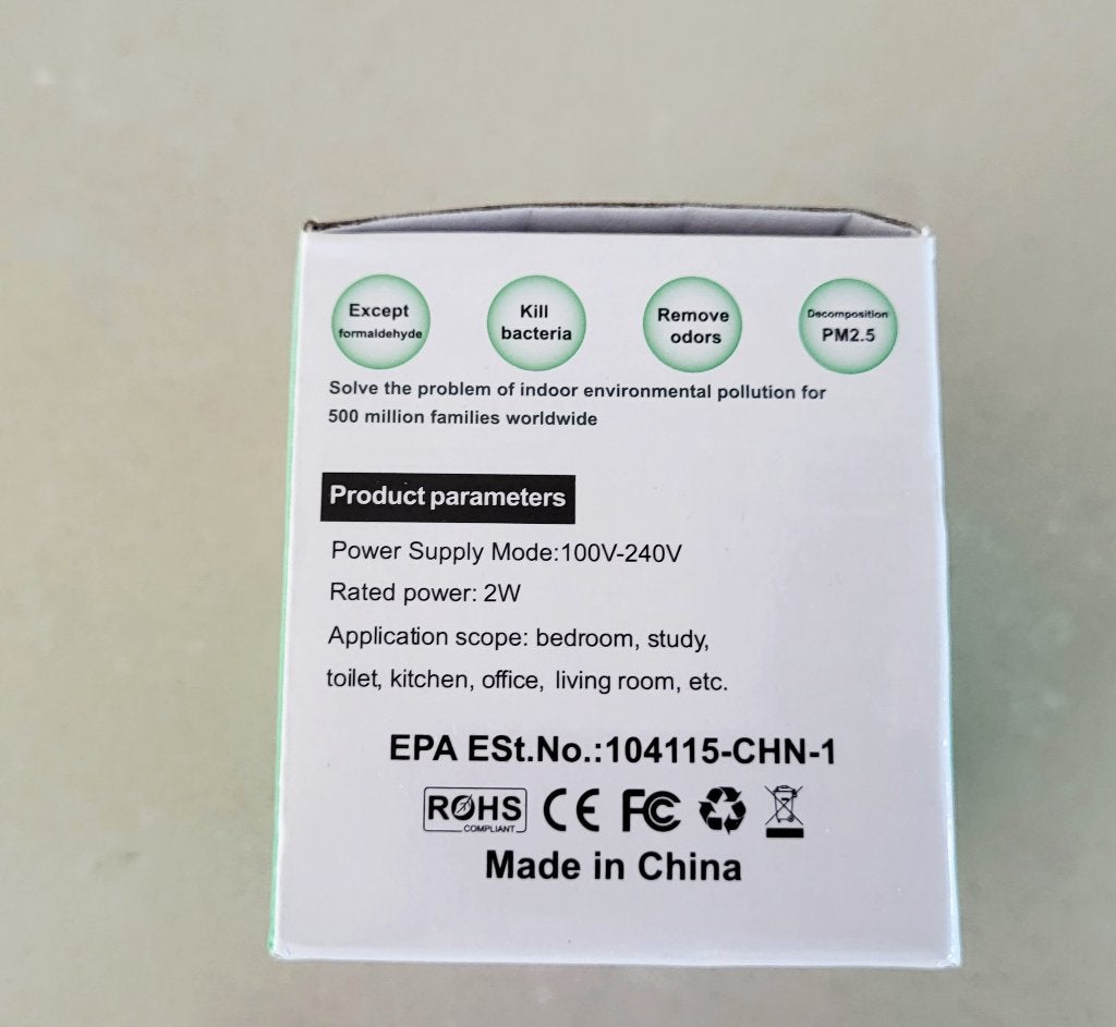 Nieuw in verpakking: Compacte Mini Luchtreiniger (Ionisator), Ophalen of Verzenden, Nieuw, Luchtreiniger