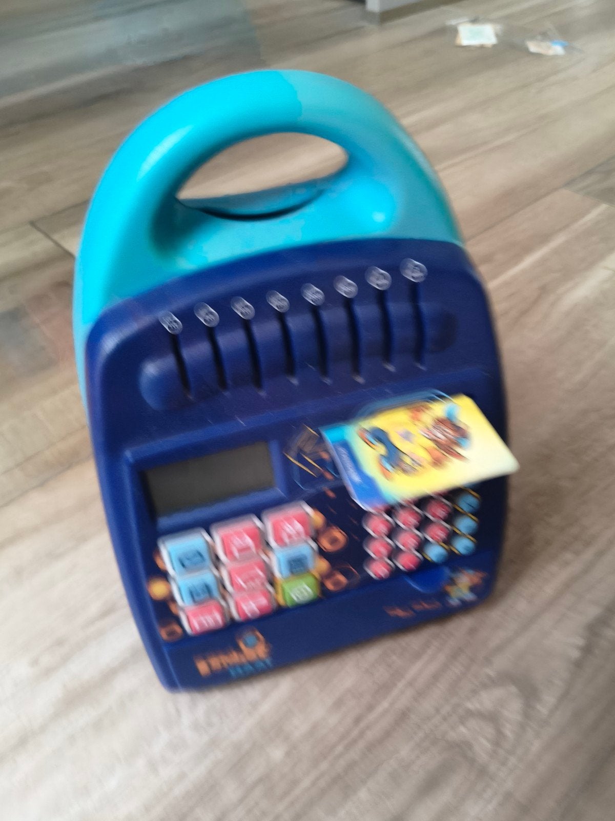 Postbank Pennie Pas Spaarpot - Leer Sparen, retro vintage, Ophalen of Verzenden, Gebruikt, Kunststof, Overige thema's