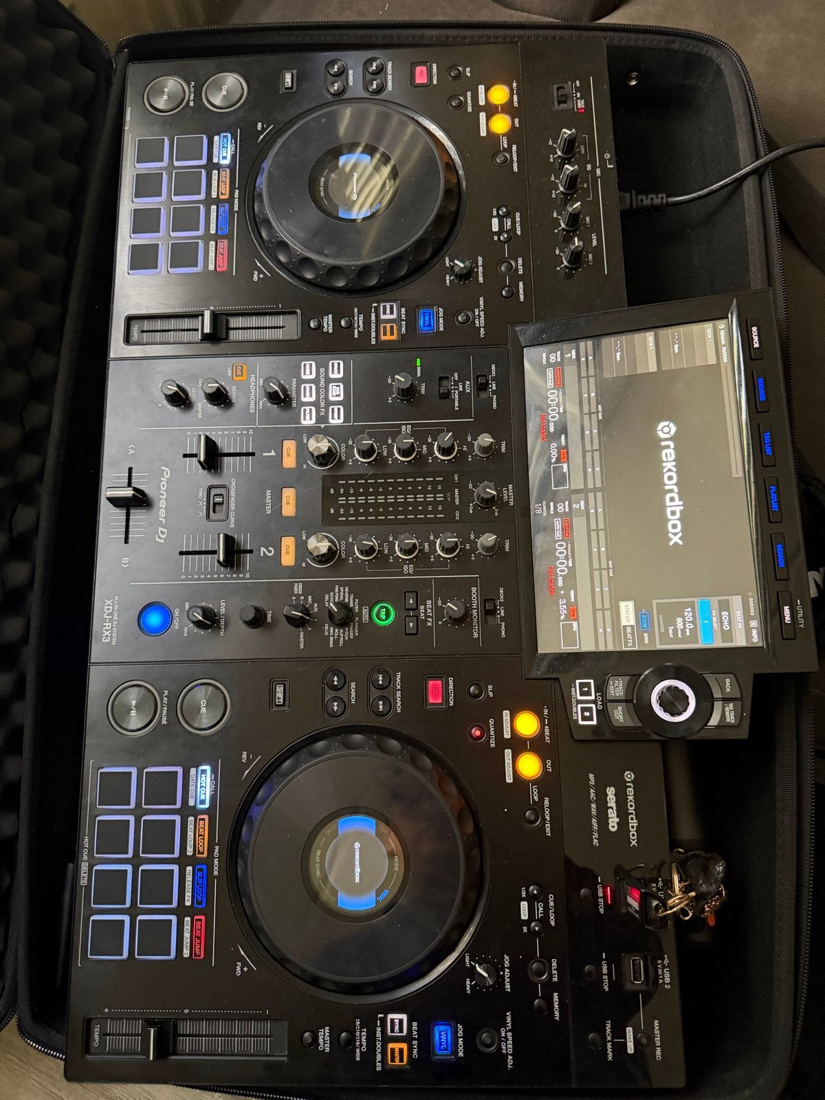 Doos is aanwezig Pioneer DJ XDJ-RX3 All-in-one DJ-systeem, Muziek en Instrumenten, Ophalen, Zo goed als nieuw, Dj-set, Pioneer