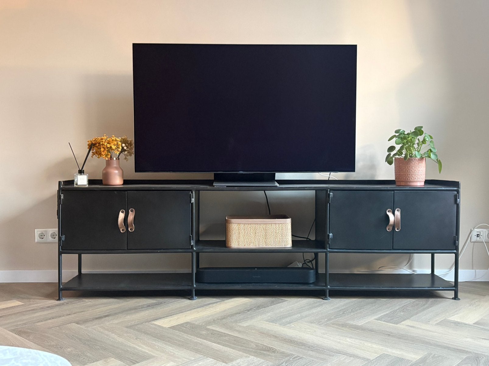 New Routz tv meubel Ontario, Ophalen, Gebruikt, 150 tot 200 cm, Minder dan 100 cm