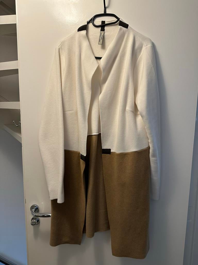 Henriette Steffensen Copenhagen vest/jas, Ophalen of Verzenden, Zo goed als nieuw, Maat 38/40 (M), Wit