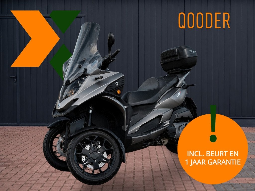 Quadro QV3 Qooder | Hoog windscherm | Topkoffer | Veel optie, Scooter, Quadro, 12 t/m 35 kW, 346 cc