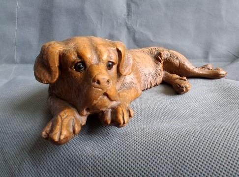 Brienz Black forrest hond, Houtsnijwerk, Ophalen of Verzenden, 20 - 50 cm, Hout