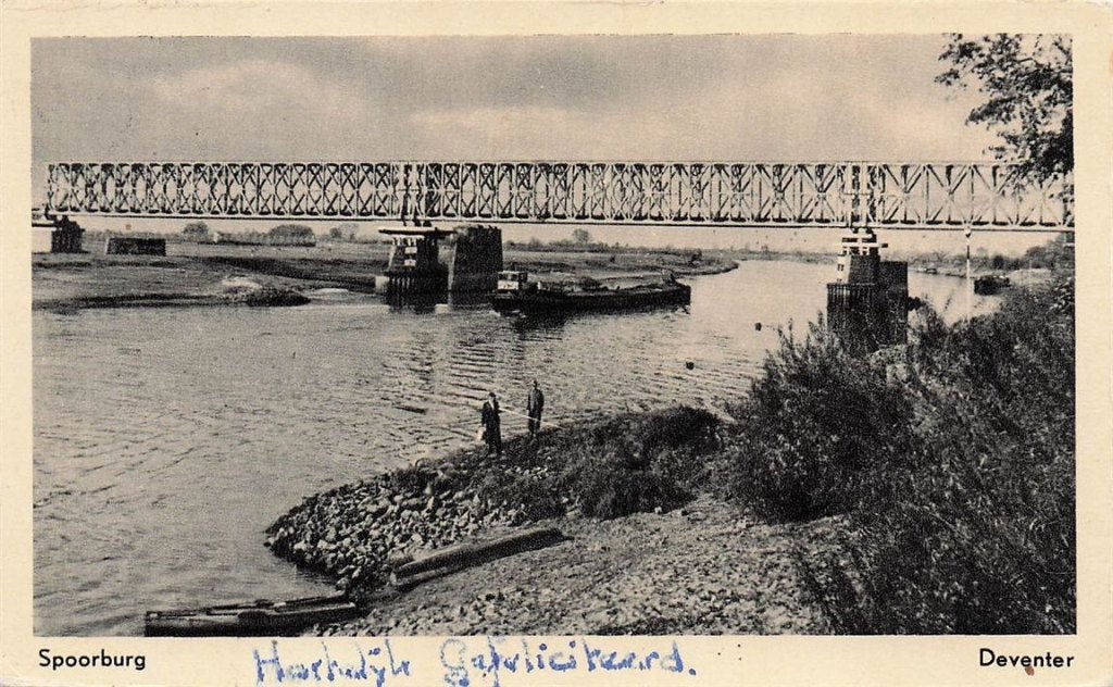 702-323-025 Spoorburg Deventer, Verzamelen, Ansichtkaarten | Nederland, Overijssel, Voor 1920, Verzenden