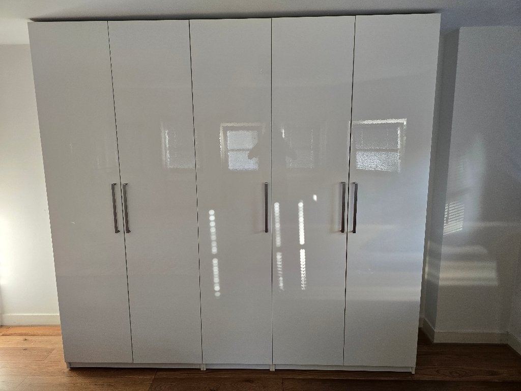 Kledingkast PAX van Ikea 250 x 236, vijf deuren, Gebruikt, 200 cm of meer, 200 cm of meer, 50 tot 75 cm
