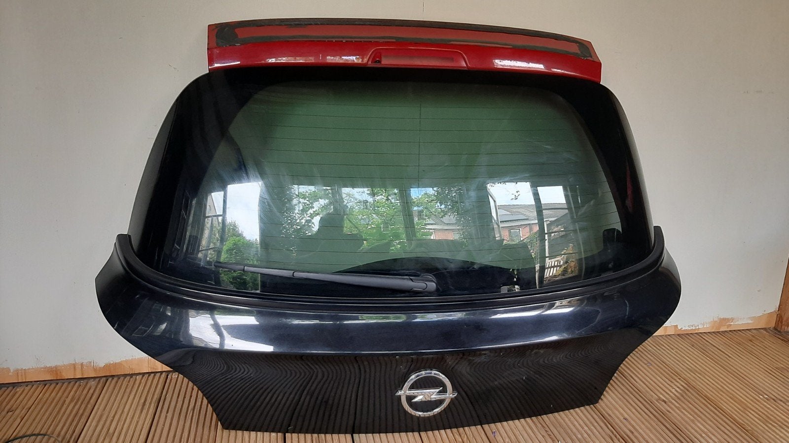 Achterklep Opel Adam Antraciet/Rood - Gebruikt, Ophalen, Gebruikt, Achterklep, Opel