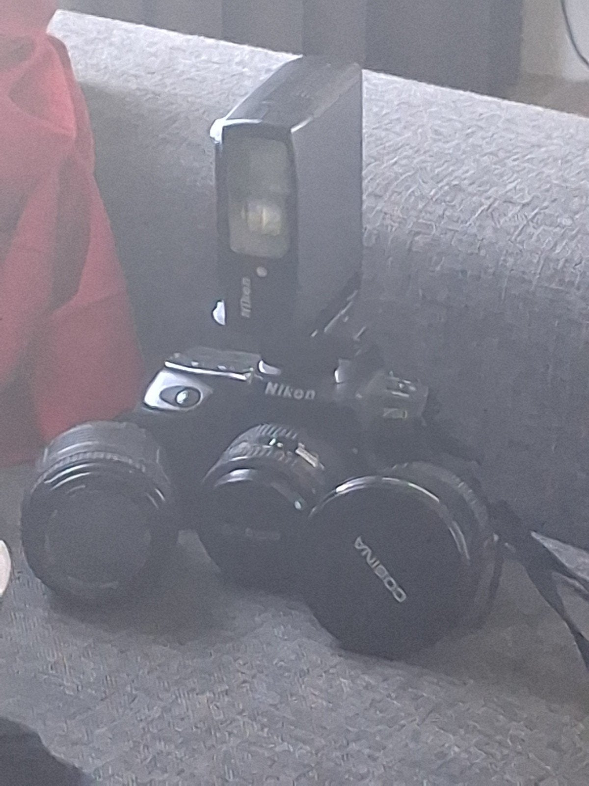 nikon f50 camera triple lens, Ophalen, Zo goed als nieuw, Overige typen, Nikon f 50 made in Japan