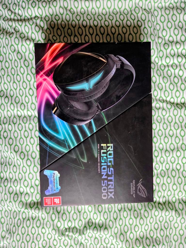 Gaming Headset Asus Rog Strix Fusion 500, Ophalen of Verzenden, Zo goed als nieuw