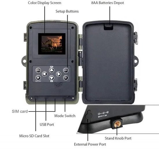 Foto 2 van Wildcamera – Trail Camera – Jachtcamera – Wildlife Camera