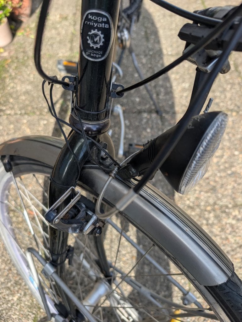 Koga Miyata Randonneur Tourfiets, Fietsen en Brommers, Gebruikt, Velgrem, 56 cm of meer, Ophalen