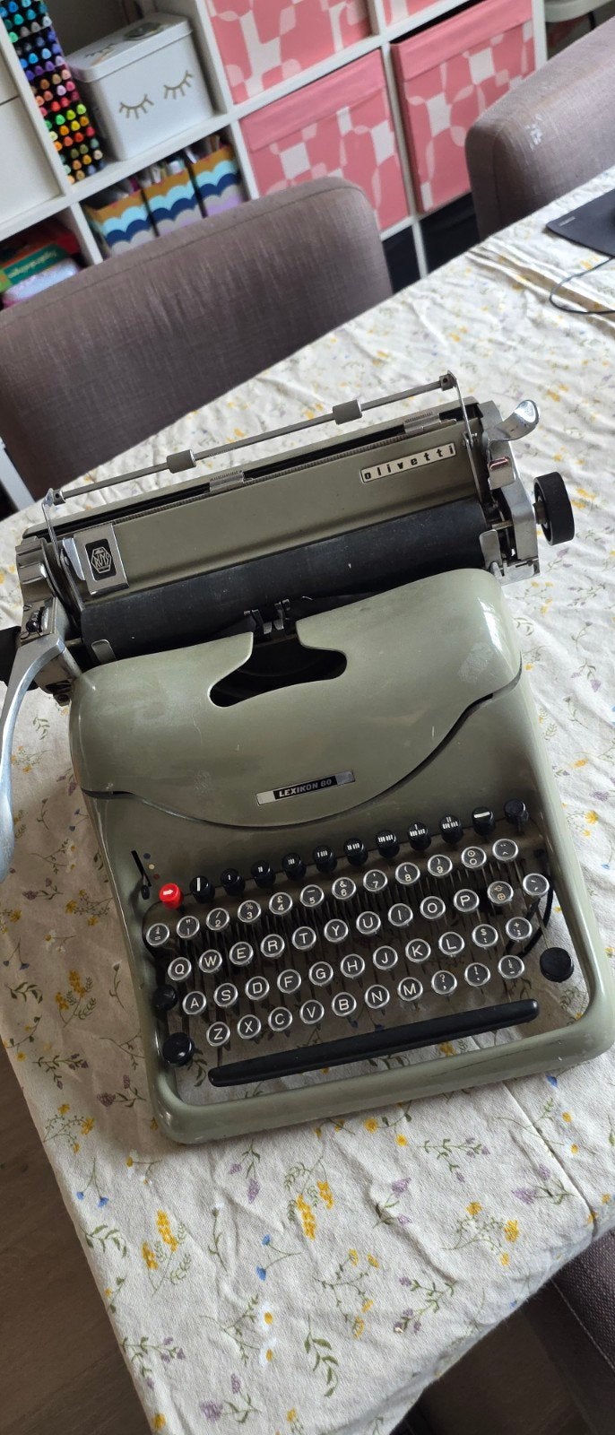 Vinatge Olivetti lexikon 80, Diversen, Typemachines, Ophalen, Gebruikt