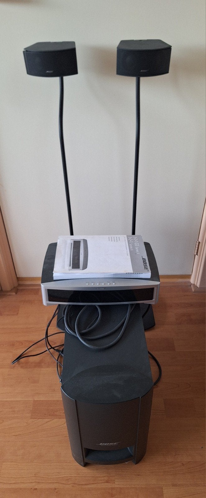 Bose 321 home cinema set serie 2, Ophalen, Gebruikt, Overige merken, Dvd-speler
