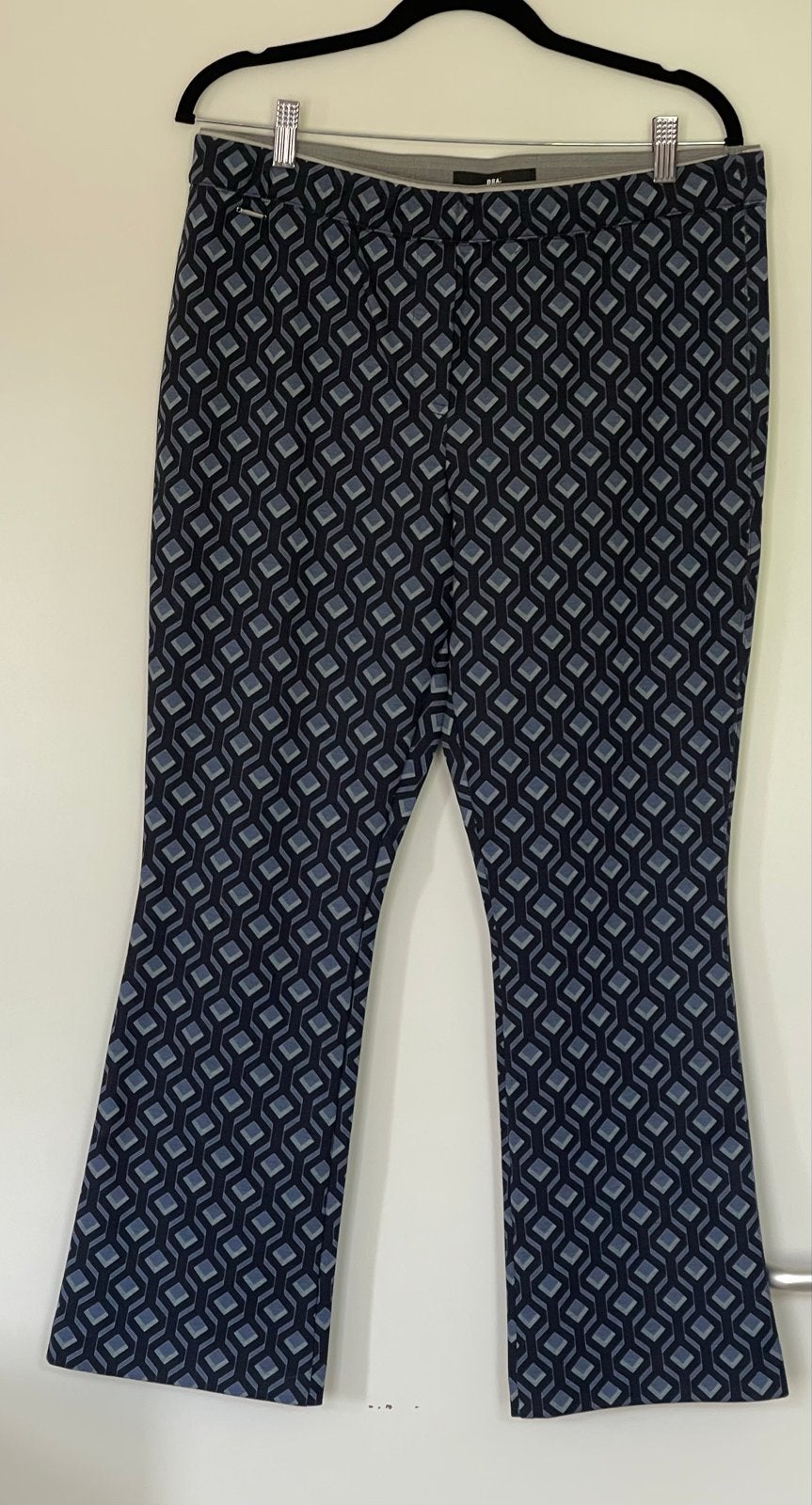 Brax broek, stretch, elastische tailleband, 7/8 lengte, maat, Kleding | Dames, Blauw, Maat 42/44 (L), Ophalen of Verzenden, Zo goed als nieuw