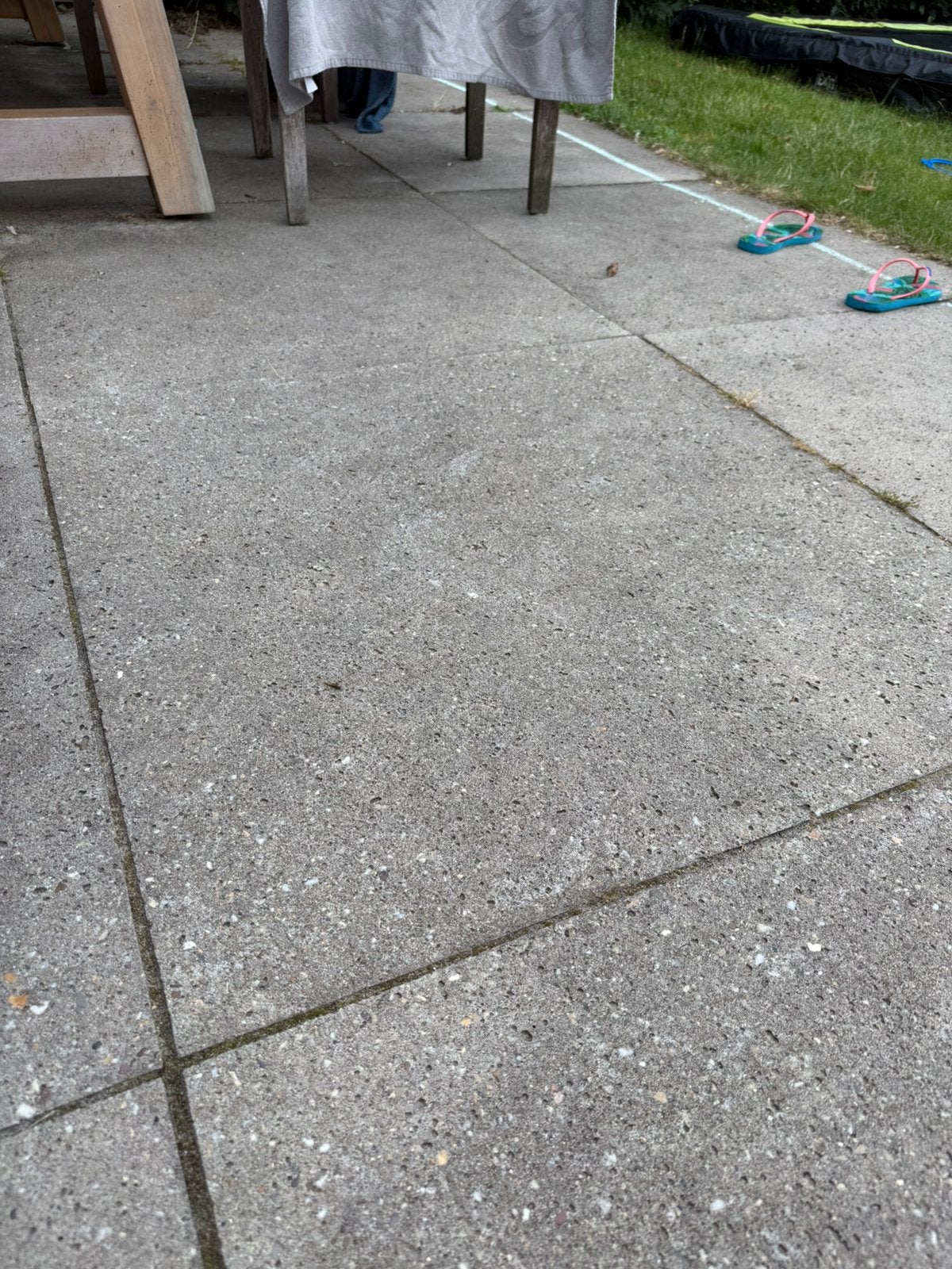 Schellevis tegels  64 stuks 80x80x5 oud hollands antraciet, Tuin en Terras, Tegels en Klinkers, Ophalen, Zo goed als nieuw, 10 m² of meer