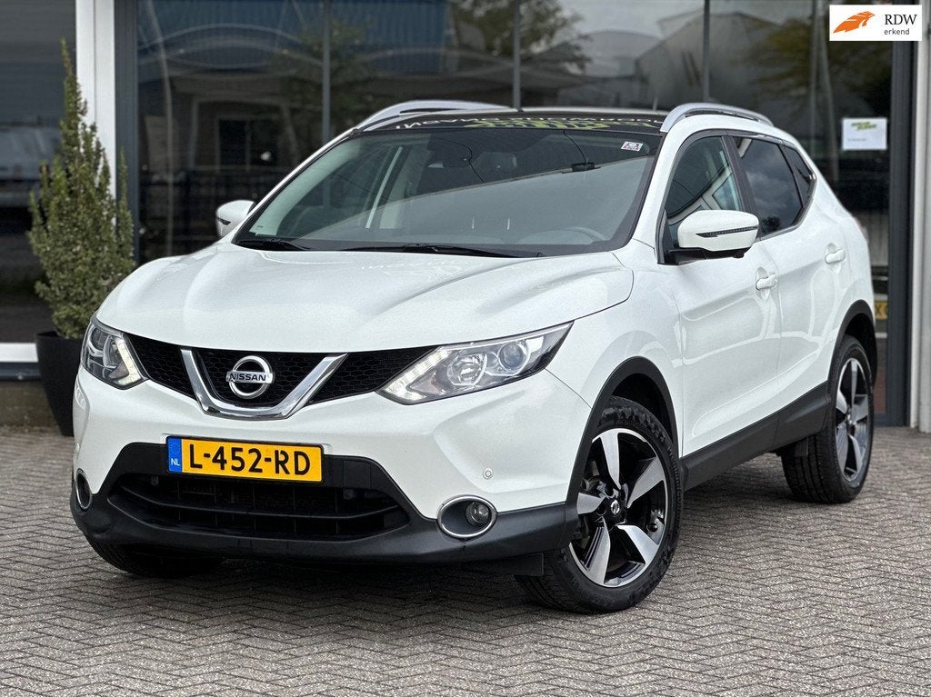 Nissan Qashqai 1.2 N-Vision / Pano / 360 Camera / Lane assis, Auto's, Nissan, Bedrijf, Te koop, Qashqai, 360° camera, ABS, Achteruitrijcamera