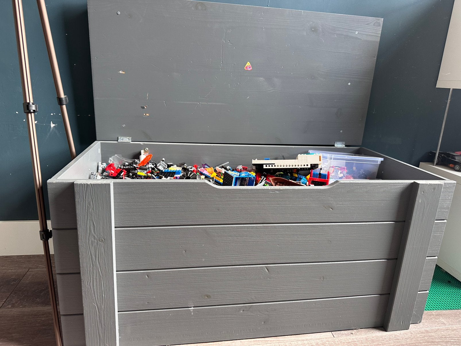 Grote lego kist, Ophalen, Zo goed als nieuw
