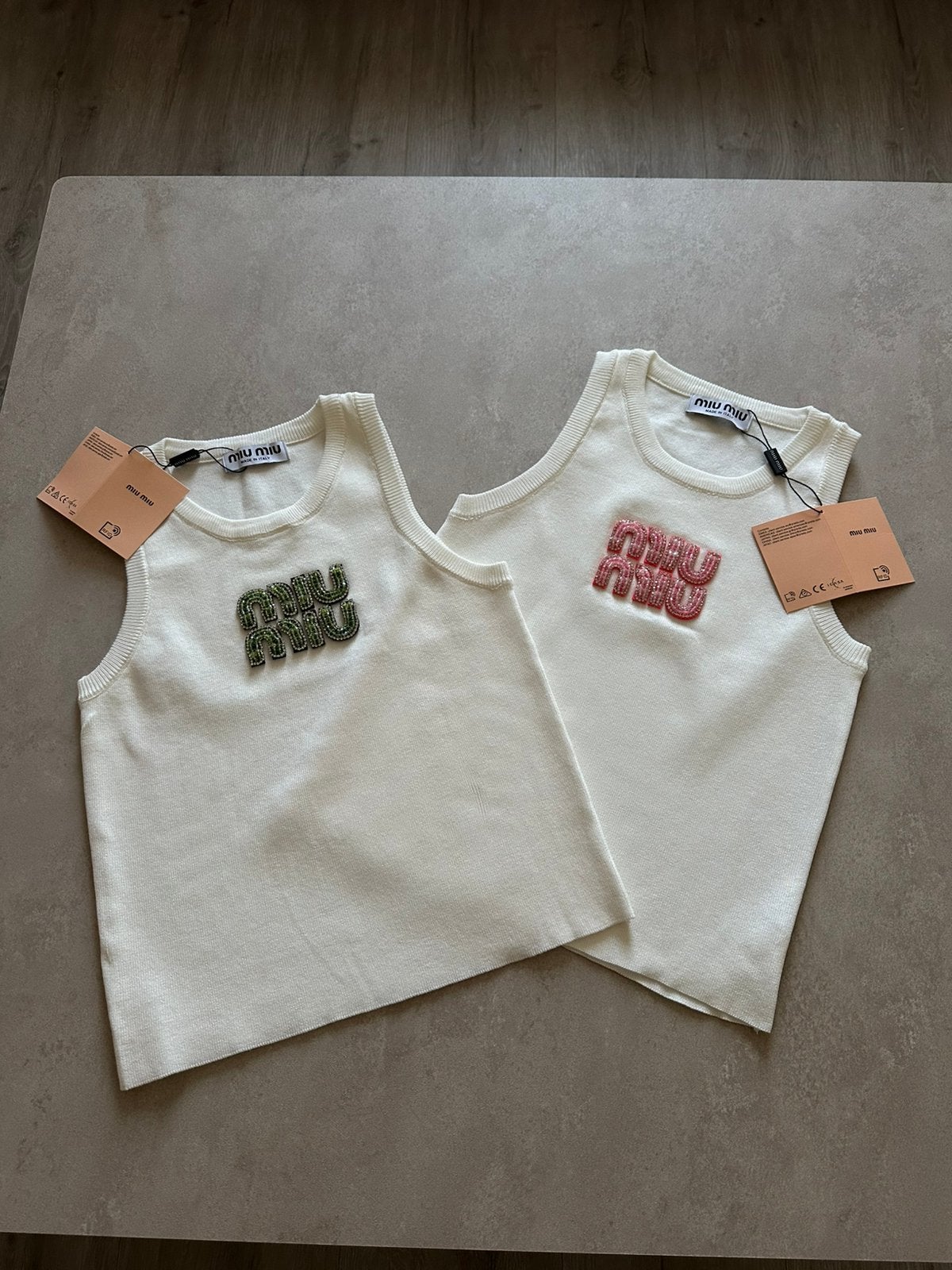 miu miu tanktop I actie ‼️ I S/M, Zwart, Nieuw, Ophalen of Verzenden, Maat 36 (S)