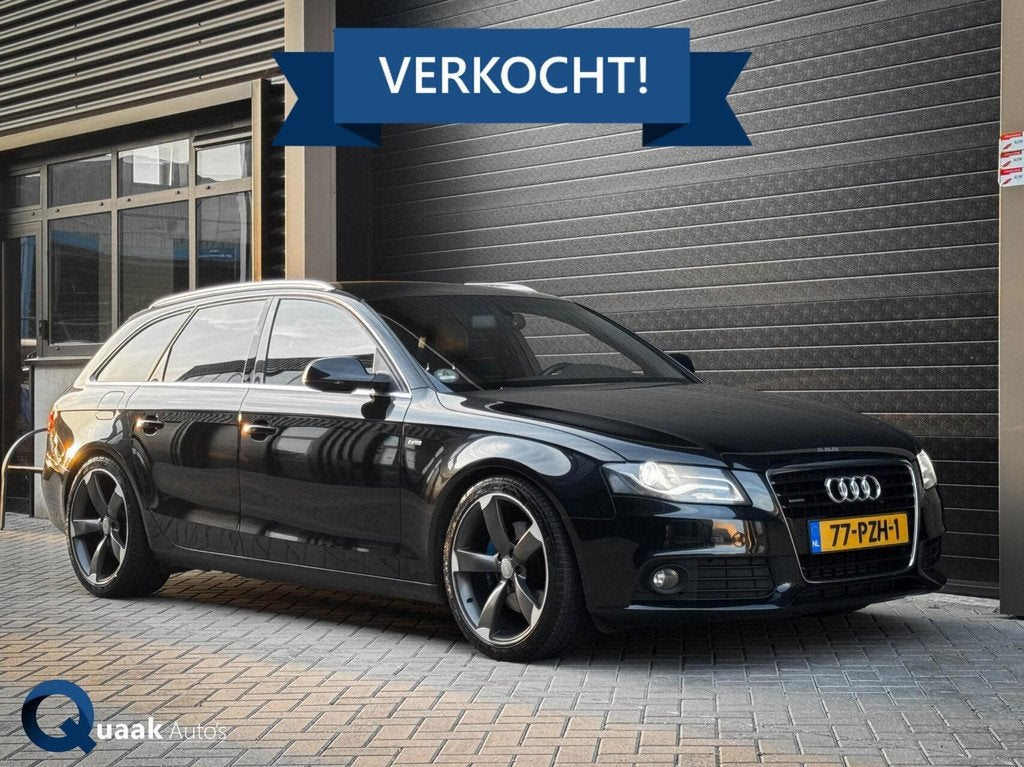 Audi A4 Avant 3.0 TDI Quattro S-Line 240pk | CAMERA | CRUISE, Automaat, Euro 5, Gebruikt, 197 €/maand