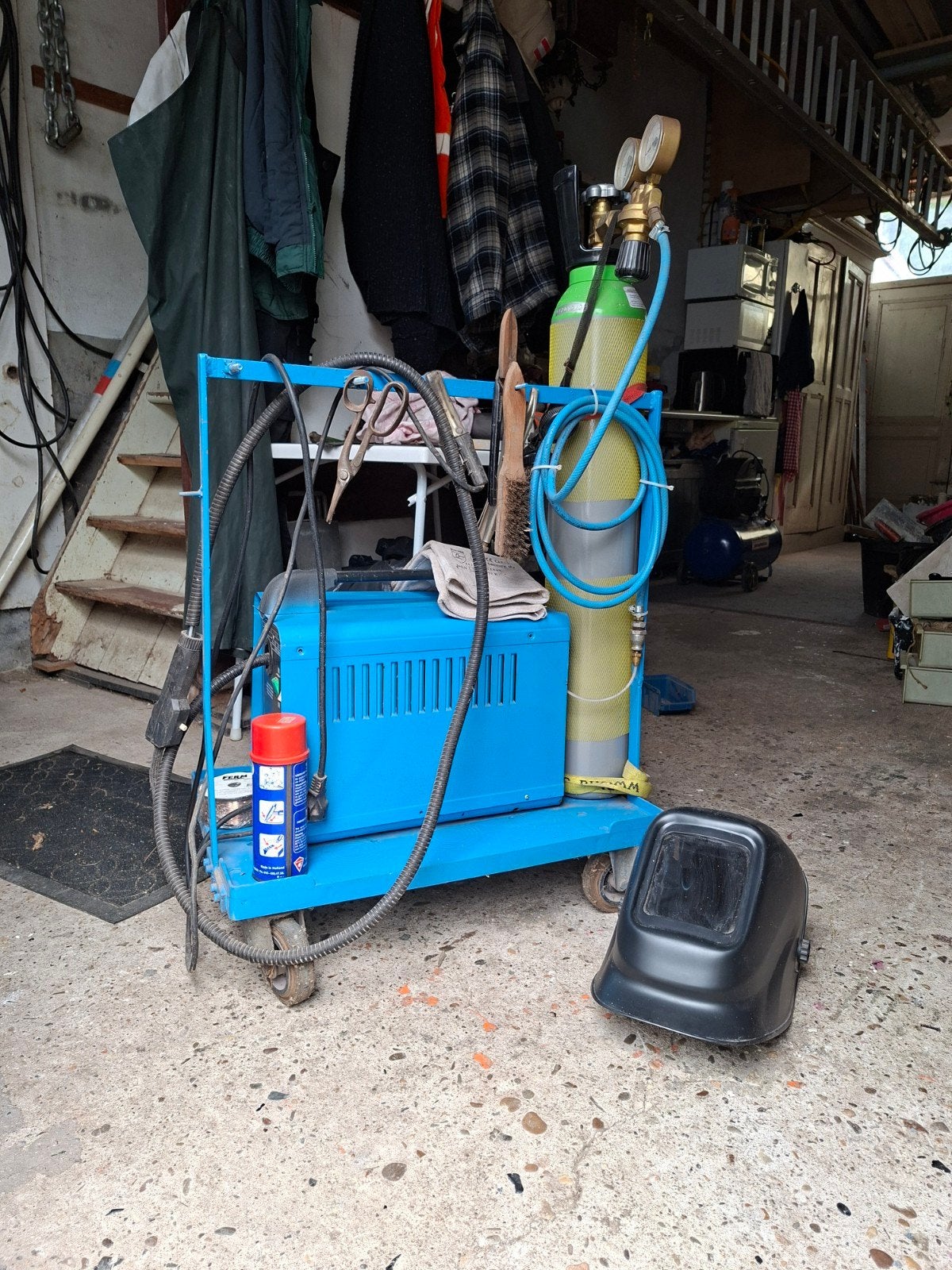Mig lasaparaat, Ophalen, Gebruikt, 250 ampère of meer, Co2