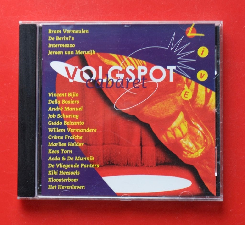 cd Volgspot cabaret live uit 1996 Guido Belcanto Kees Torn, Cd's en Dvd's, Compilatie, Ophalen of Verzenden, Gebruikt, Verzamelalbum