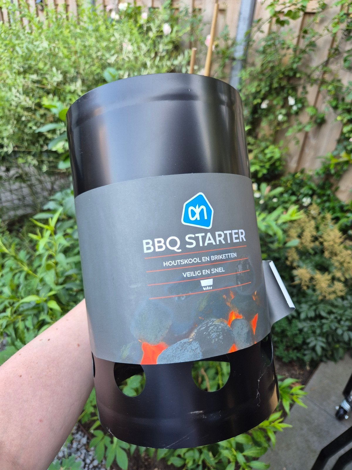 BBQ Starter Houtskool en Briketten - Albert Heijn, Ophalen, Nieuw, Albert Heijn